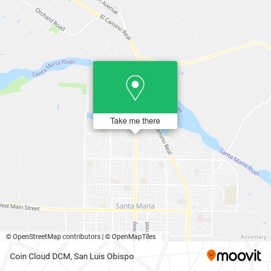 Coin Cloud DCM map