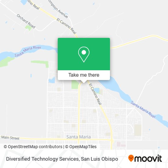 Diversified Technology Services map