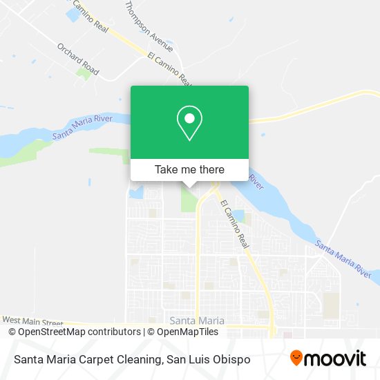 Mapa de Santa Maria Carpet Cleaning
