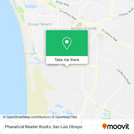 Mapa de Phanatical Reader Books