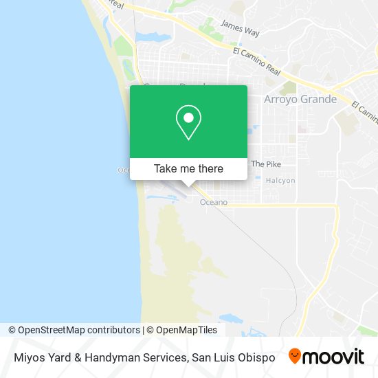Mapa de Miyos Yard & Handyman Services