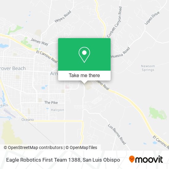 Eagle Robotics First Team 1388 map