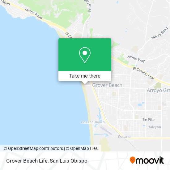 Grover Beach Life map