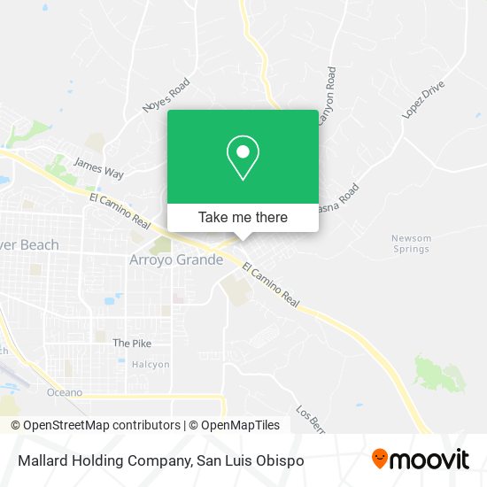 Mallard Holding Company map