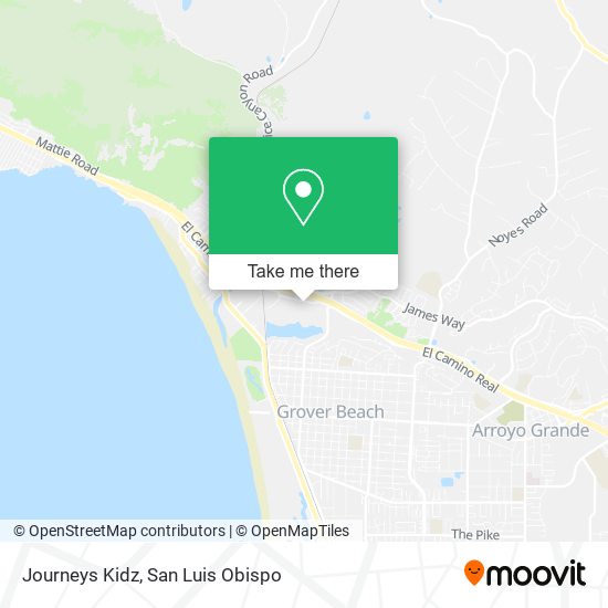 Mapa de Journeys Kidz