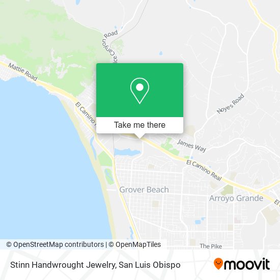 Stinn Handwrought Jewelry map