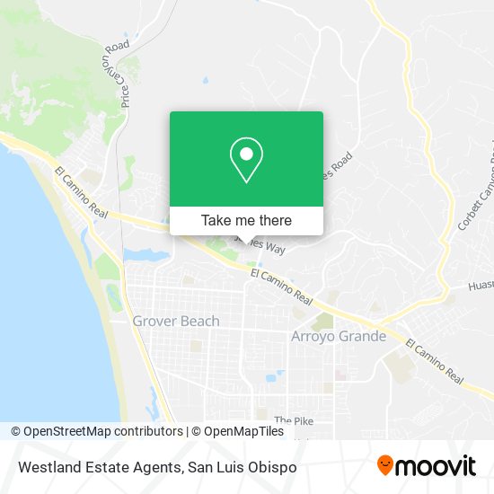 Mapa de Westland Estate Agents