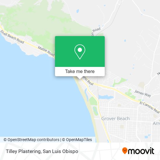 Tilley Plastering map