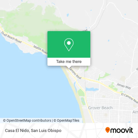 Mapa de Casa El Nido