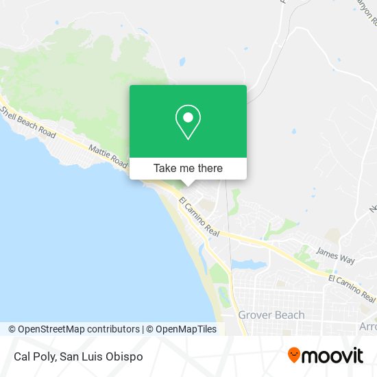 Mapa de Cal Poly