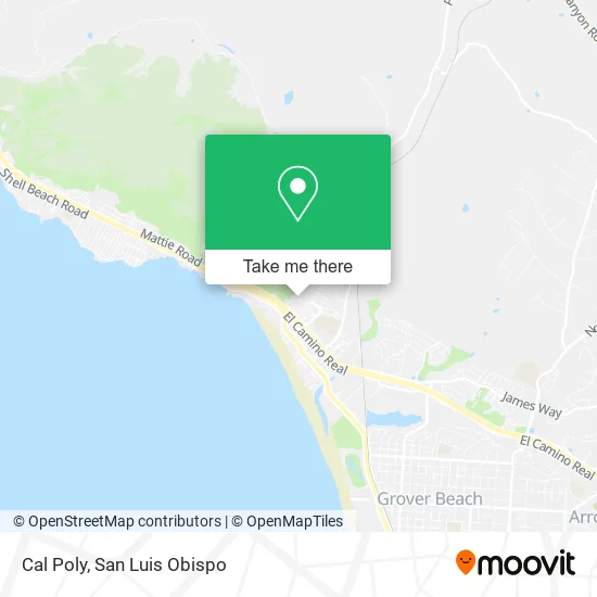 Mapa de Cal Poly