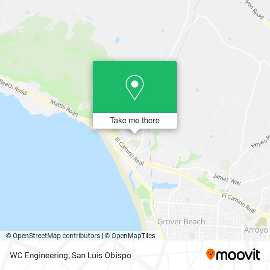 WC Engineering map