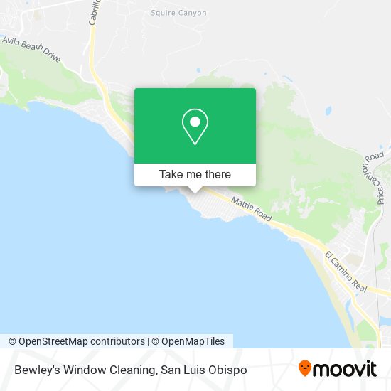 Bewley's Window Cleaning map