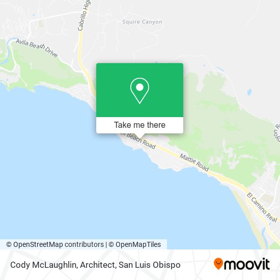 Mapa de Cody McLaughlin, Architect