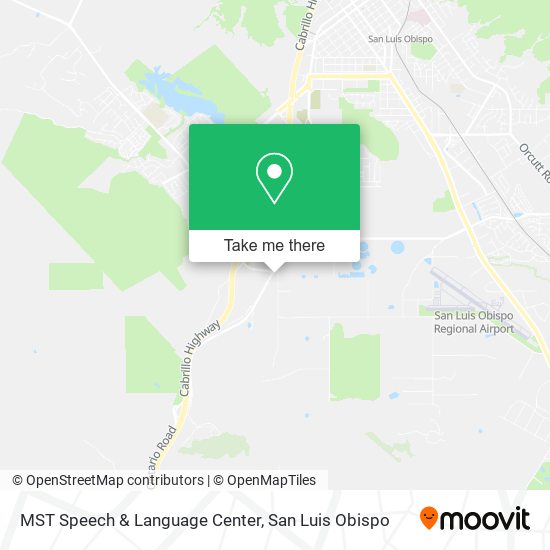 Mapa de MST Speech & Language Center