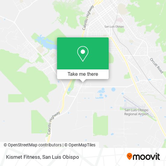 Kismet Fitness map