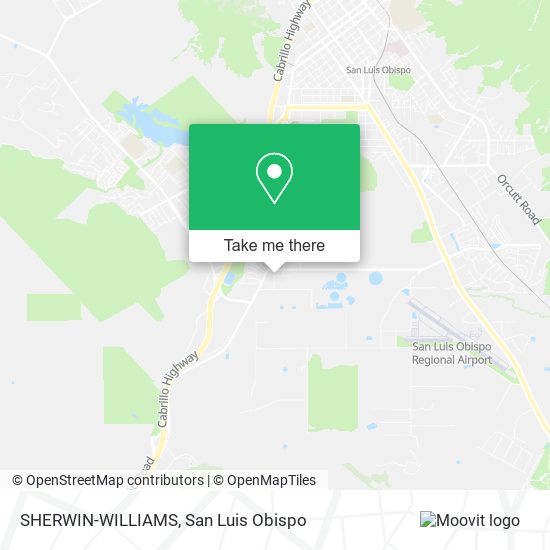SHERWIN-WILLIAMS map