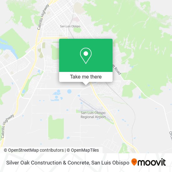 Mapa de Silver Oak Construction & Concrete