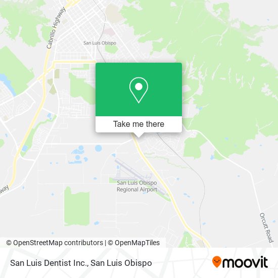 Mapa de San Luis Dentist Inc.