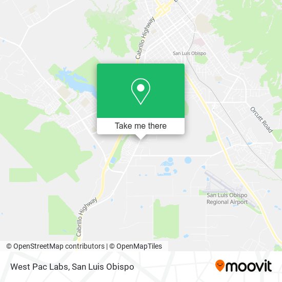 West Pac Labs map