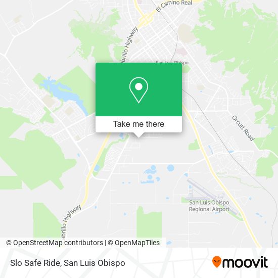 Mapa de Slo Safe Ride