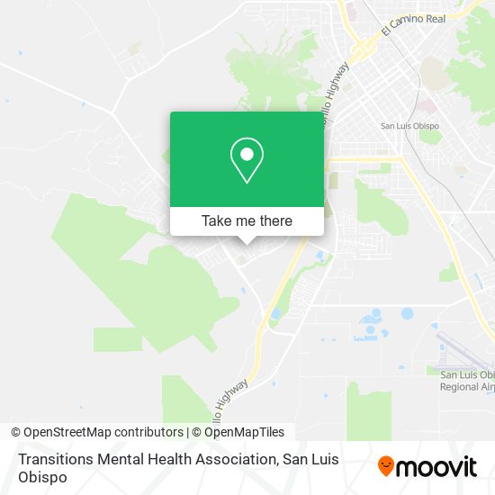 Mapa de Transitions Mental Health Association