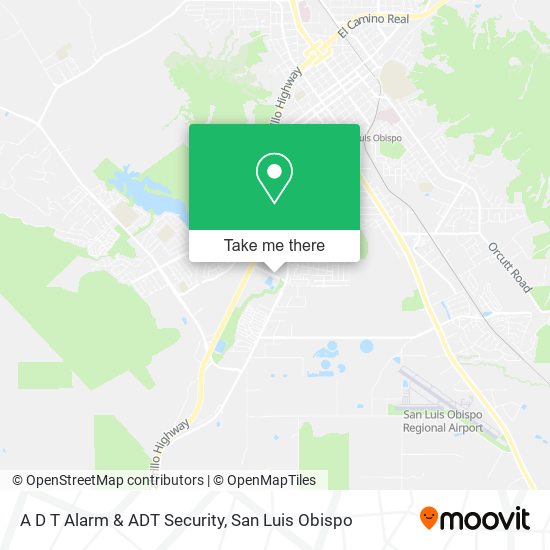 Mapa de A D T Alarm & ADT Security