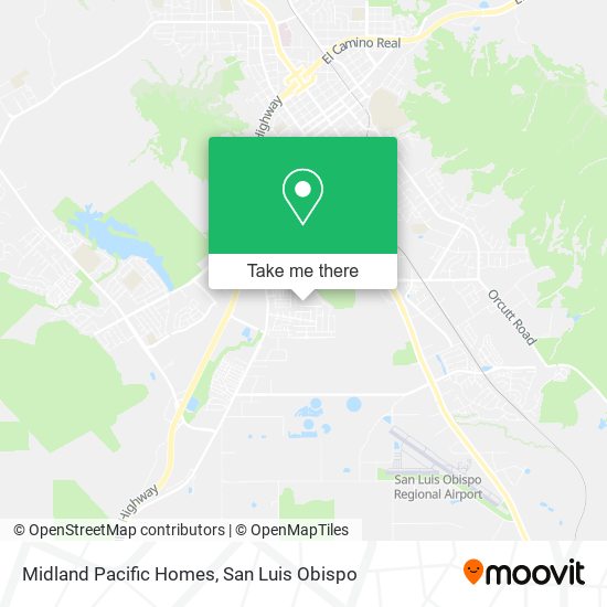 Midland Pacific Homes map