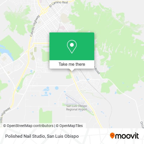 Mapa de Polished Nail Studio