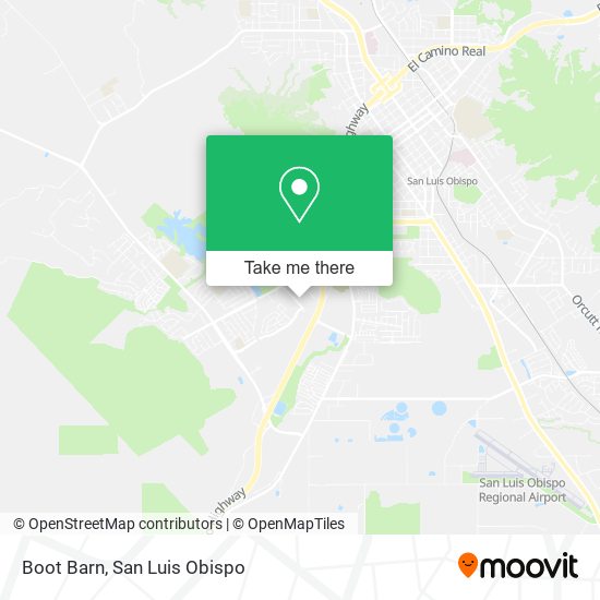 Mapa de Boot Barn