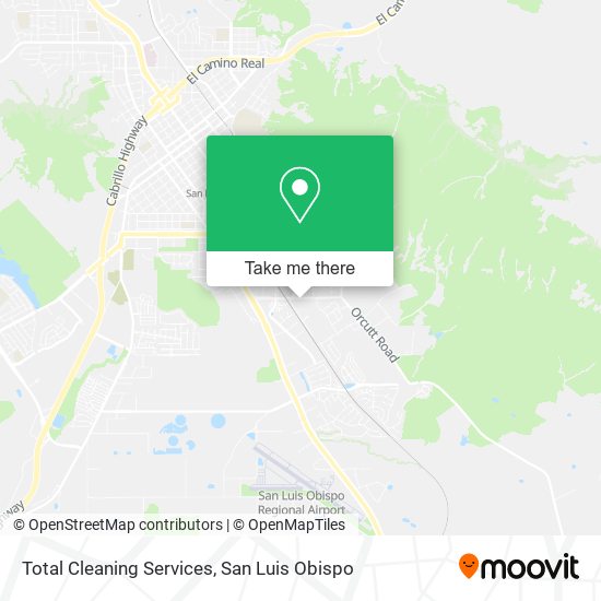 Mapa de Total Cleaning Services