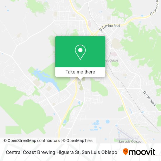 Central Coast Brewing Higuera St map