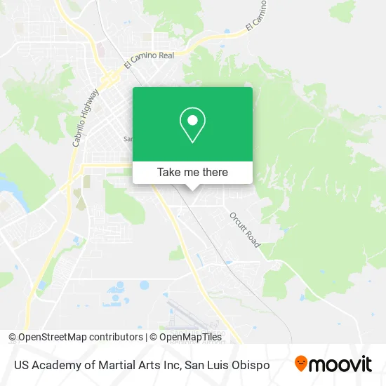 Mapa de US Academy of Martial Arts Inc