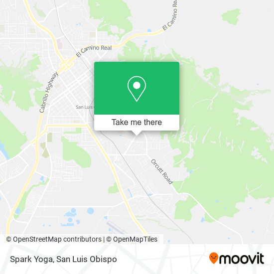 Spark Yoga map