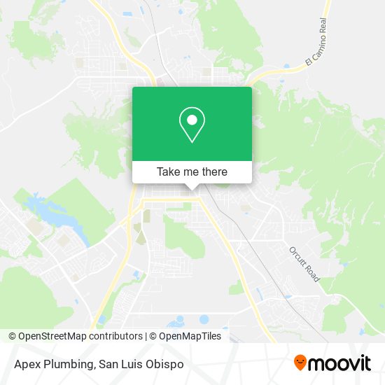 Apex Plumbing map