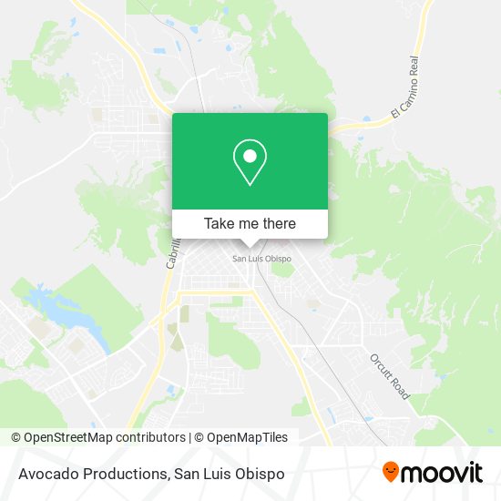 Mapa de Avocado Productions