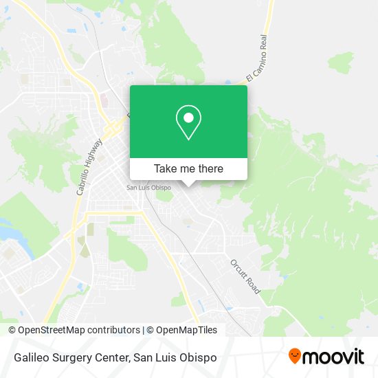 Galileo Surgery Center map