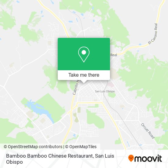 Mapa de Bamboo Bamboo Chinese Restaurant