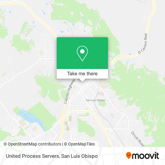 United Process Servers map