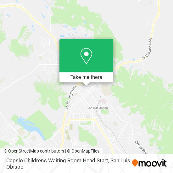 Mapa de Capslo Children's Waiting Room Head Start