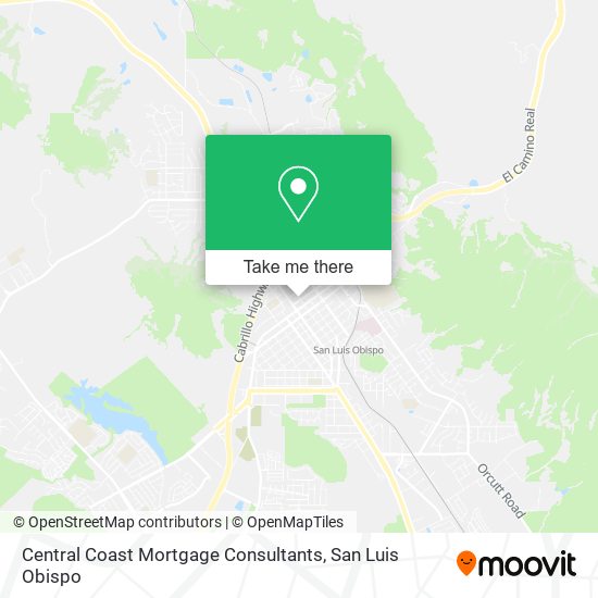 Central Coast Mortgage Consultants map