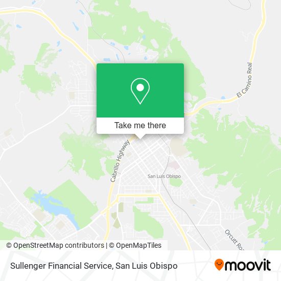 Sullenger Financial Service map