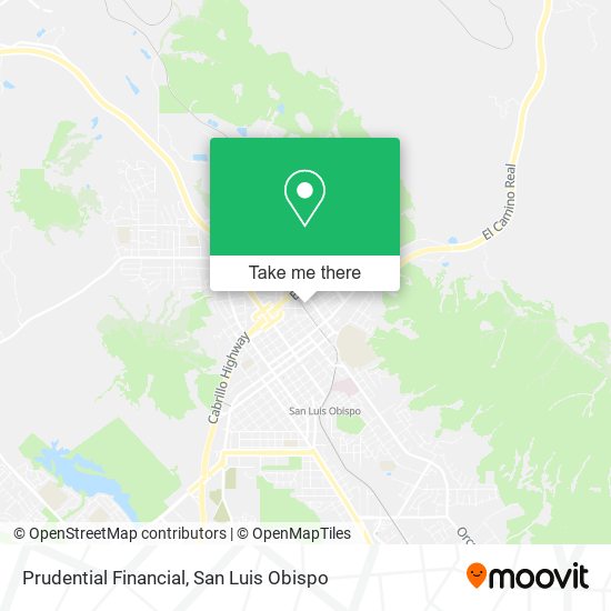 Mapa de Prudential Financial