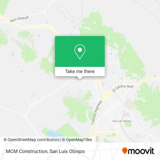 MCM Construction map