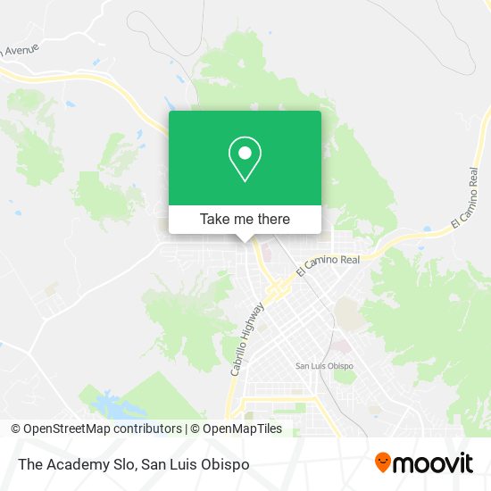 The Academy Slo map