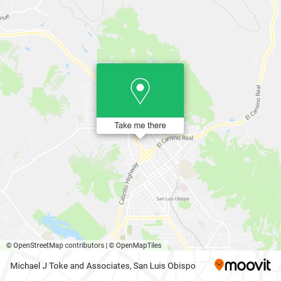 Michael J Toke and Associates map