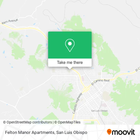 Felton Manor Apartments map
