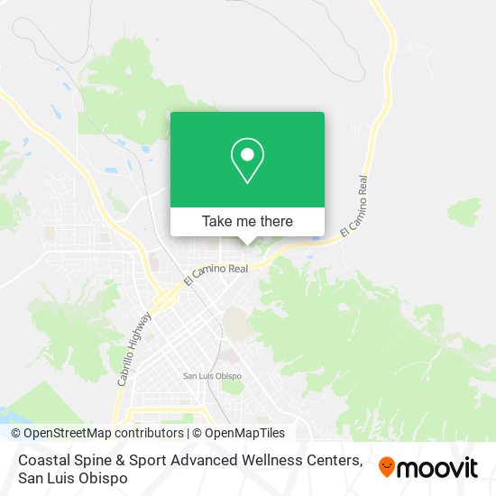 Coastal Spine & Sport Advanced Wellness Centers map