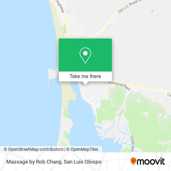 Massage by Rob Chang map