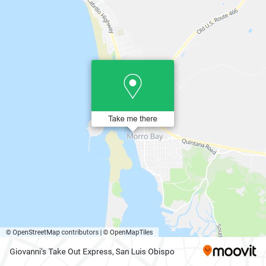 Giovanni's Take Out Express map